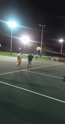 Man With Yellow Shorts Dunk GIF