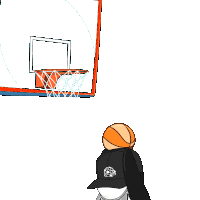 Dunk Dunked Sticker GIF