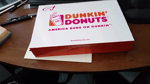 Dunkin Donuts April Fools Day GIF