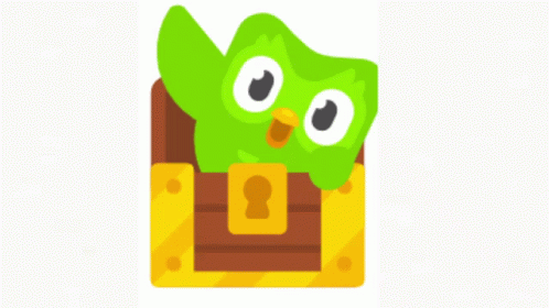 Duolingo Inside A Chest Meme GIF
