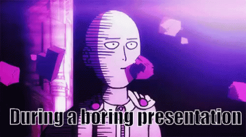 During A Boring Presentation GIF