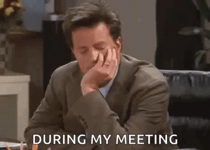 During The Meeting GIF