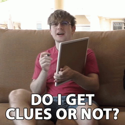 Dustin Bowerman Asking For Clue GIF