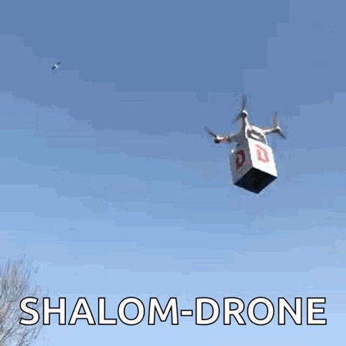 Duvel Delivery Shalom Drone GIF