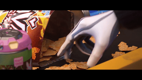 Dva Eating Bag Of Chips GIF