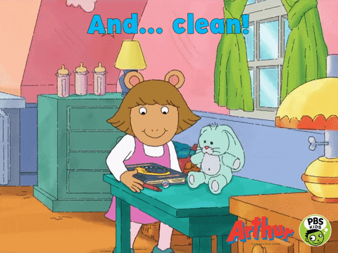 Dw Read And Clean Pbs Kids GIF