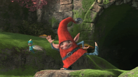 Dwarf Animated Happy Dance GIF