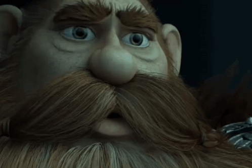Dwarf With You're as Beautiful Text