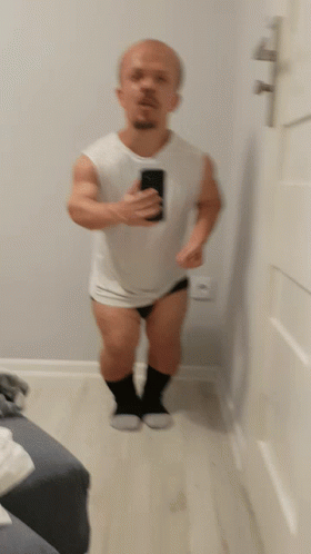 Dwarfism Fit Check GIF