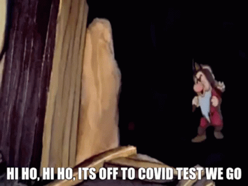 Dwarfs Covid Test We Go Meme GIF