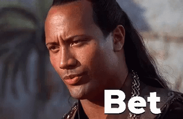 Dwayne Johnson Bet GIF