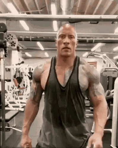 Dwayne Johnson Four GIF