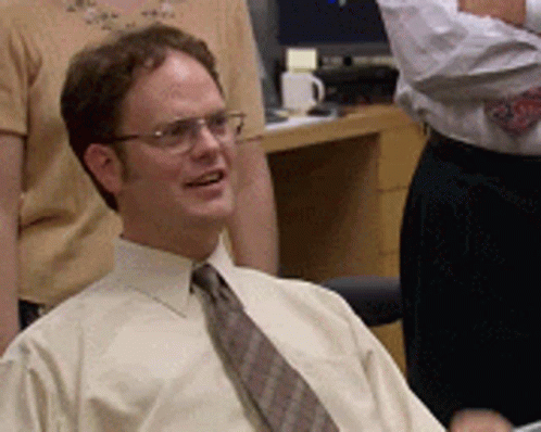 Dwight Schrute The Office Yes GIF