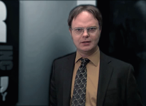 Dwight Schrute Power Point Is Boring GIF