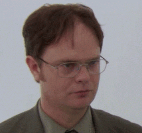 Dwight Schrute Wicked Smile GIF