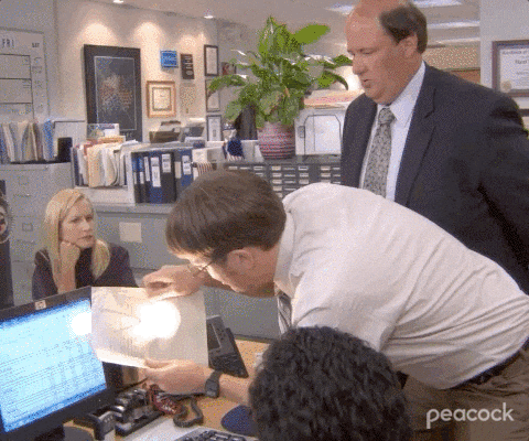 Dwight Schrute Found A Clue The Office GIF