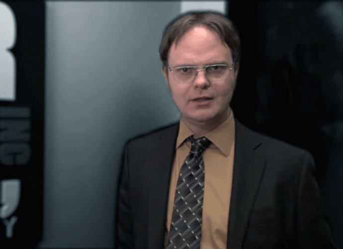 Dwight Schrute Power Point Is Boring GIF