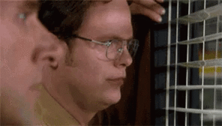 Dwight Schrute Sinister Smirk GIF