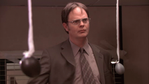 Dwight Schrute That Word Did Hurt My Feelings GIF
