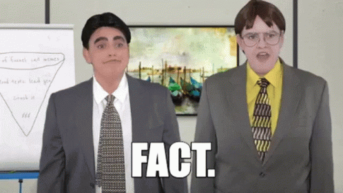 Dwight Schrute The Office Fact Presentation GIF