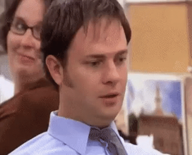 Dwight Schrute The Office Gay Sassy Attitude GIF