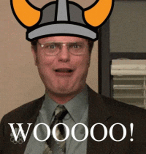 Dwight Schrute The Office Woo Floki Inu GIF