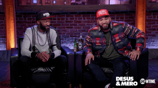 Dying Laughing Desus & Mero GIF