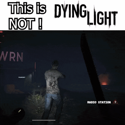 Dying Light Not On It Poster