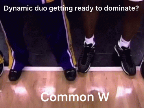Dynamic Duo Getting Ready to Dominate Common W Basketball Court