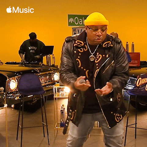 E-40 Shimmy Money Dance GIF