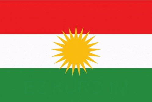 E Flag Of Kurdistan GIF