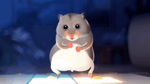 Each Hamster Dance Vibing Show Moves GIF