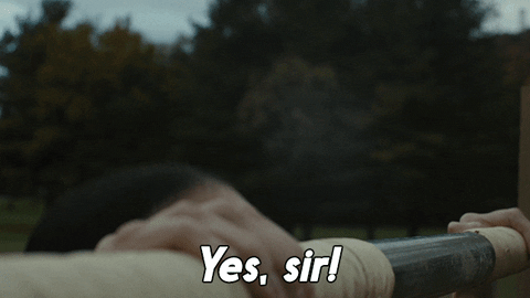 Eager Lady Will Do Response GIF