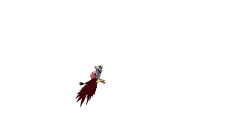 Eagle Flying with Person on Back