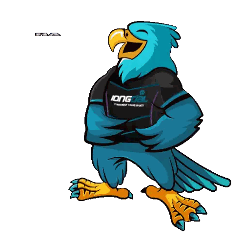 Eagle Wearing Longtail Shirt Laughing