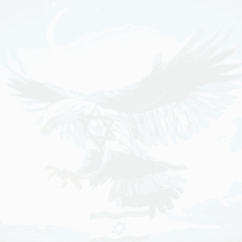 Eagle with Star of David on Wings