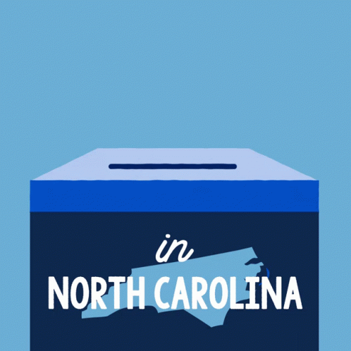 Early Vote Ballot Box North Carolina GIF