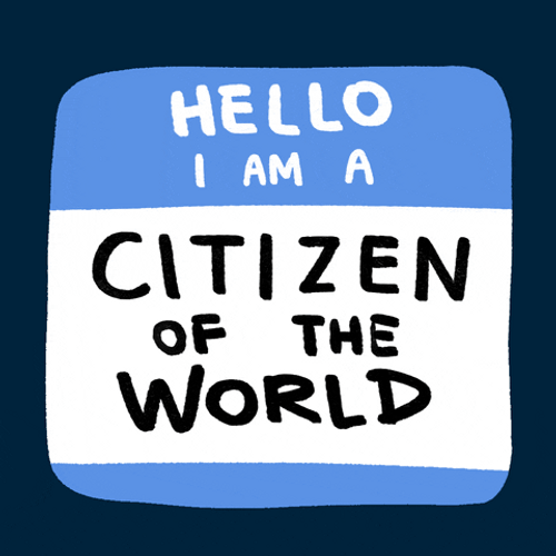 Earth Day Citizen Of The World GIF