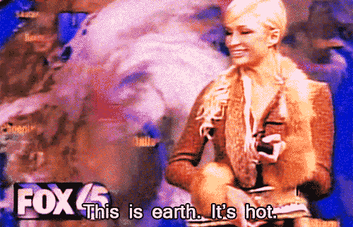 Earth Is Hot Paris Hilton GIF