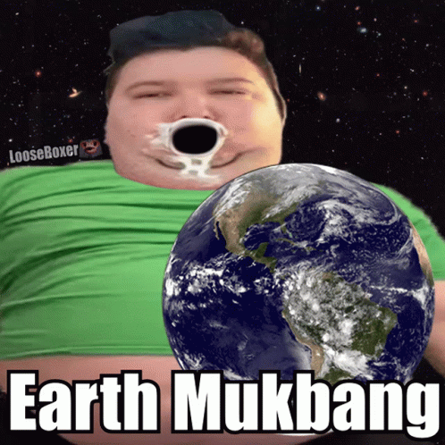 Earth Mukbang Nikocado Avocado GIF
