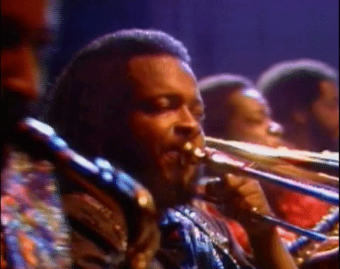 Earth Wind And Fire Playing Bugle GIF