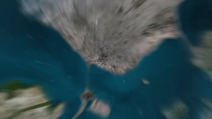 Earth Zoom Out Loop GIF