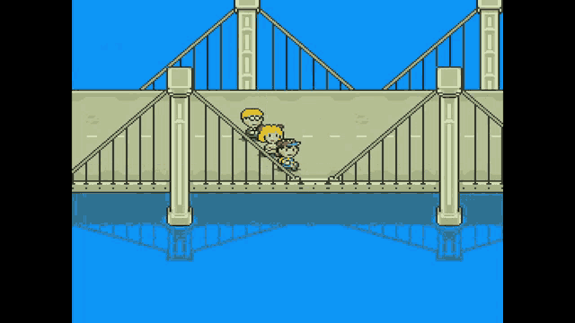 Earthbound Bridge GIF