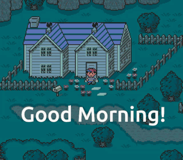 Earthbound Good Morning GIF