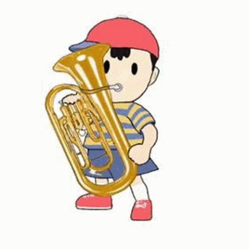 Earthbound Ness Baritone GIF