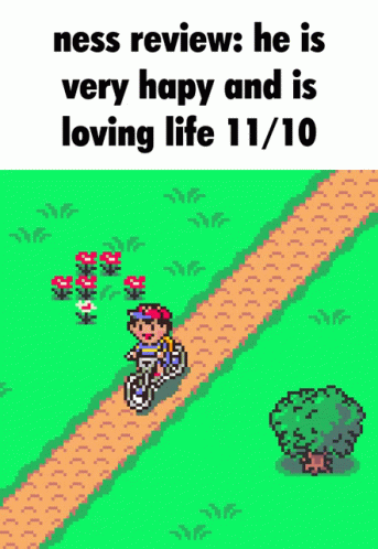 Earthbound Ness Review GIF