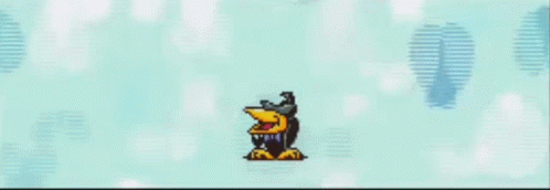 Earthbound Spiteful Crow GIF