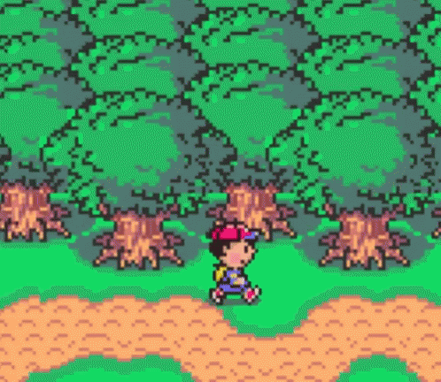 Earthbound Sunshine Forest GIF