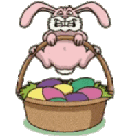 Easter Bunny Sticker GIF