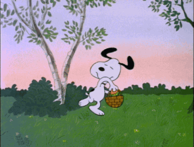Easter Eggs Images Snoopy GIF